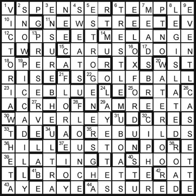 Crossword solution Archives Page 19 of 30 The Spectator