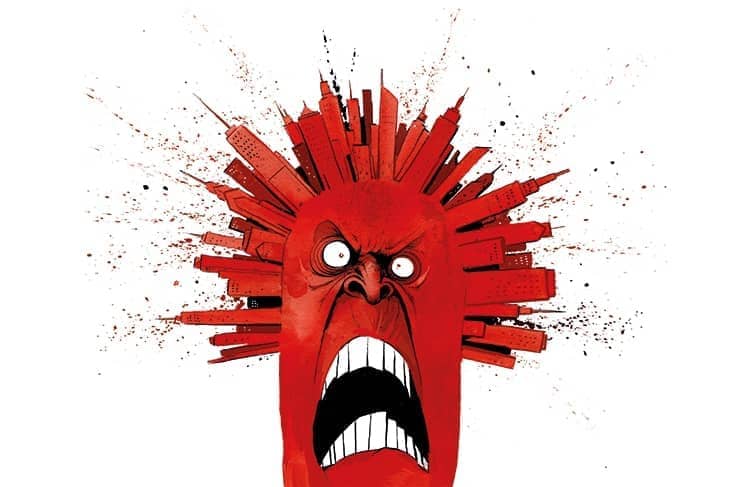 red rage face