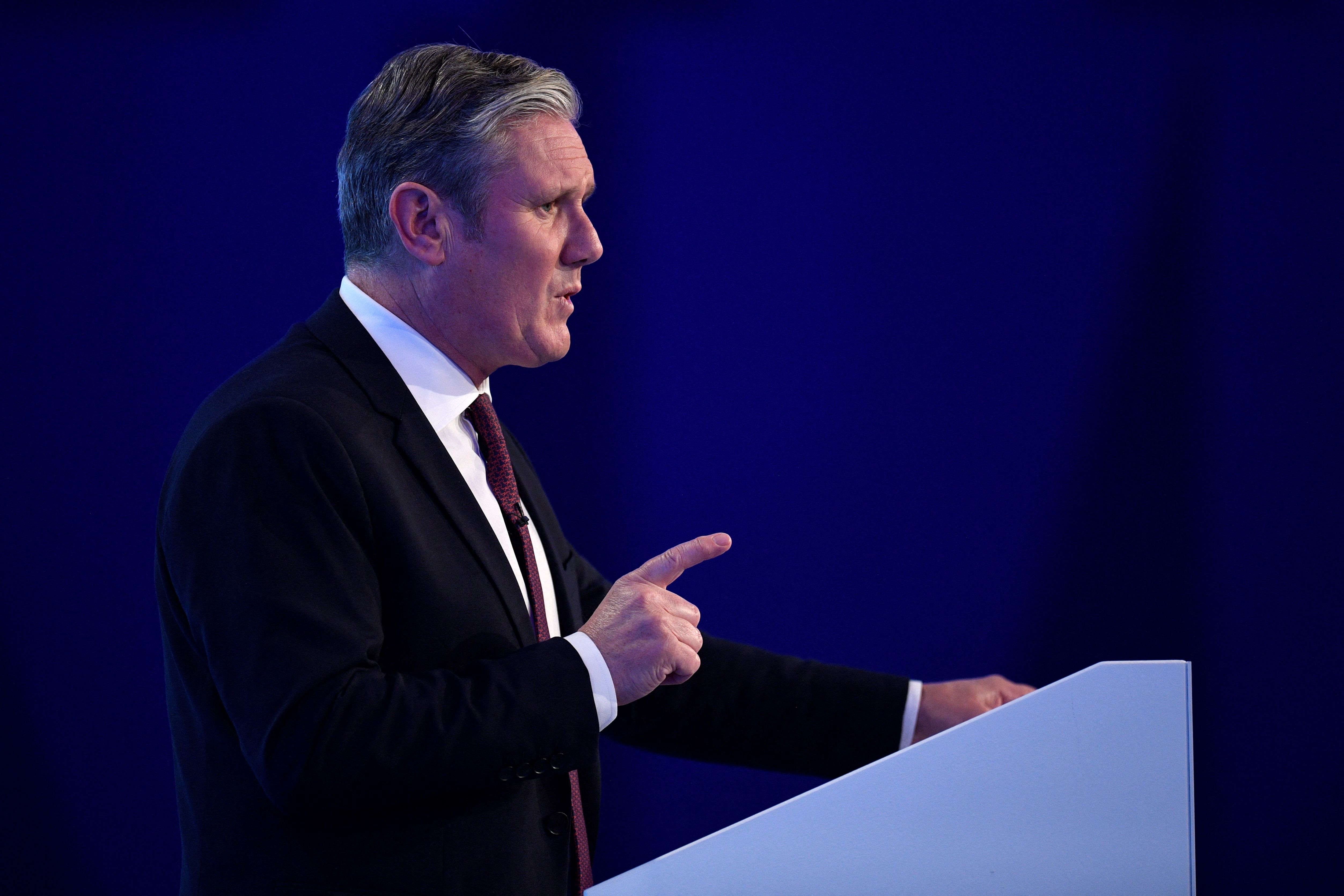 Starmer tries to talk tough on immigration