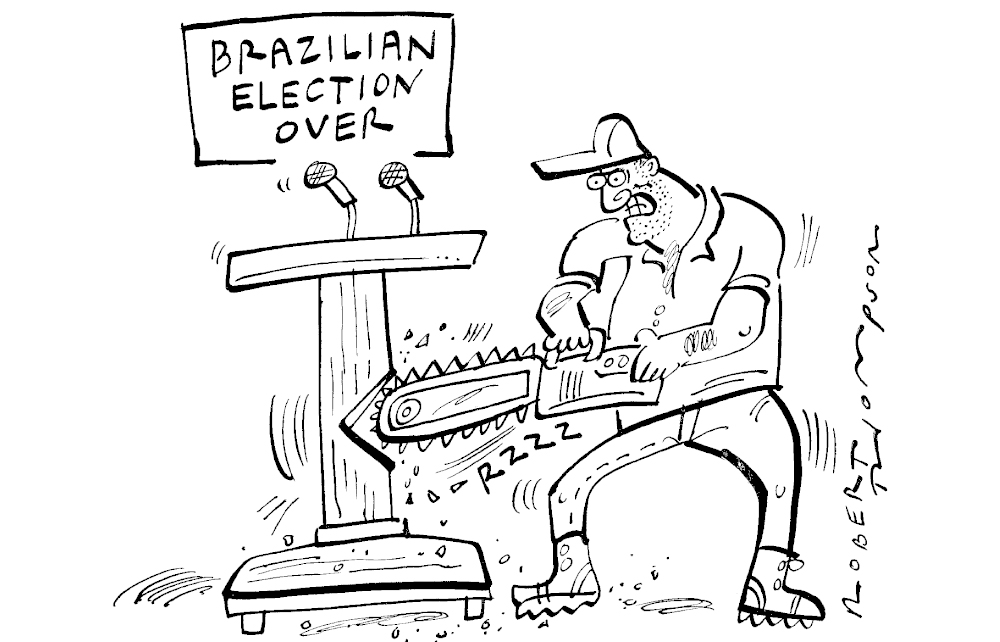 Brazilian election over