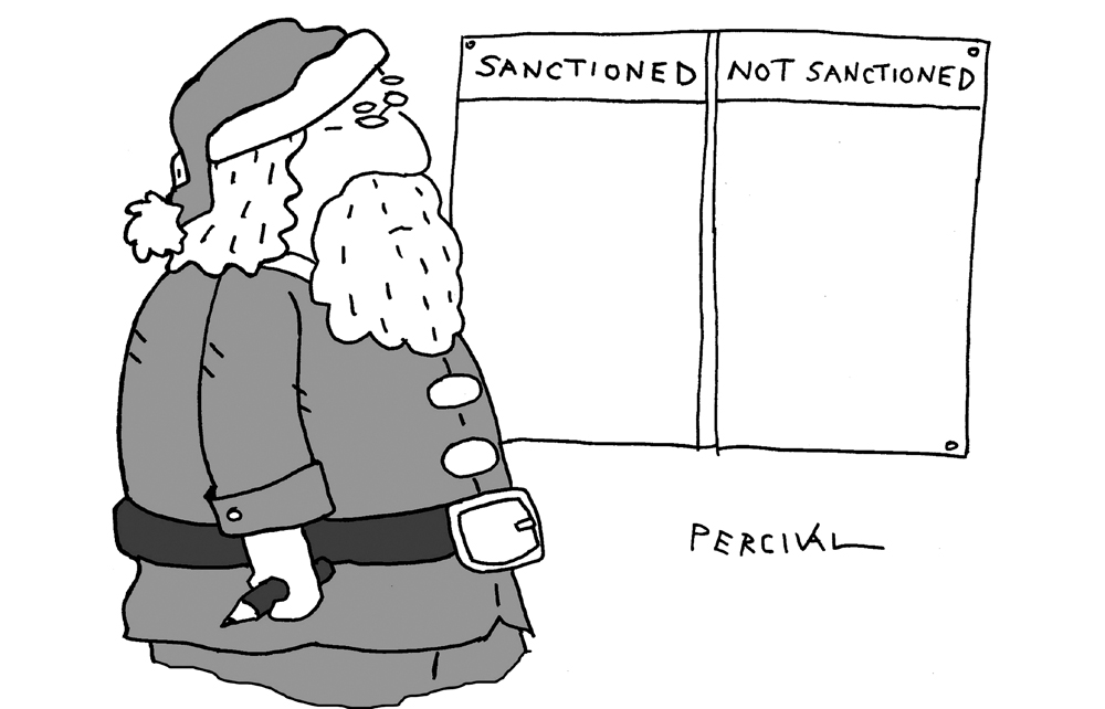 Sanctioned – Not Sanctioned