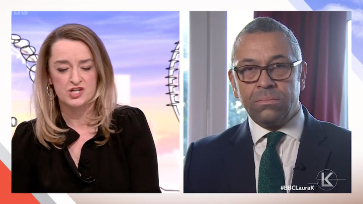 Watch: James Cleverly struggles on Zahawi tax questions