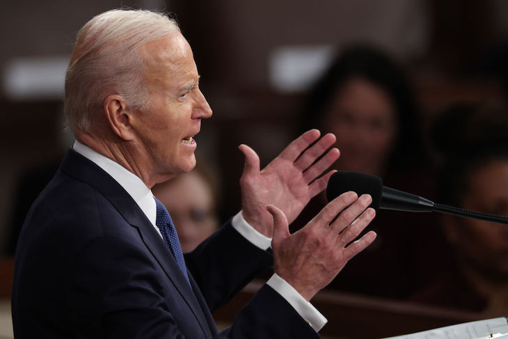 Joe Biden got the reception he deserved at his State of the Union speech