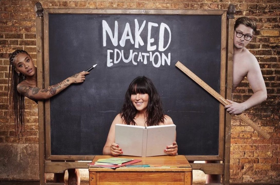 People stripped off for kids in Naked Education - commissioned by Made in  Chelsea Channel 4 editor