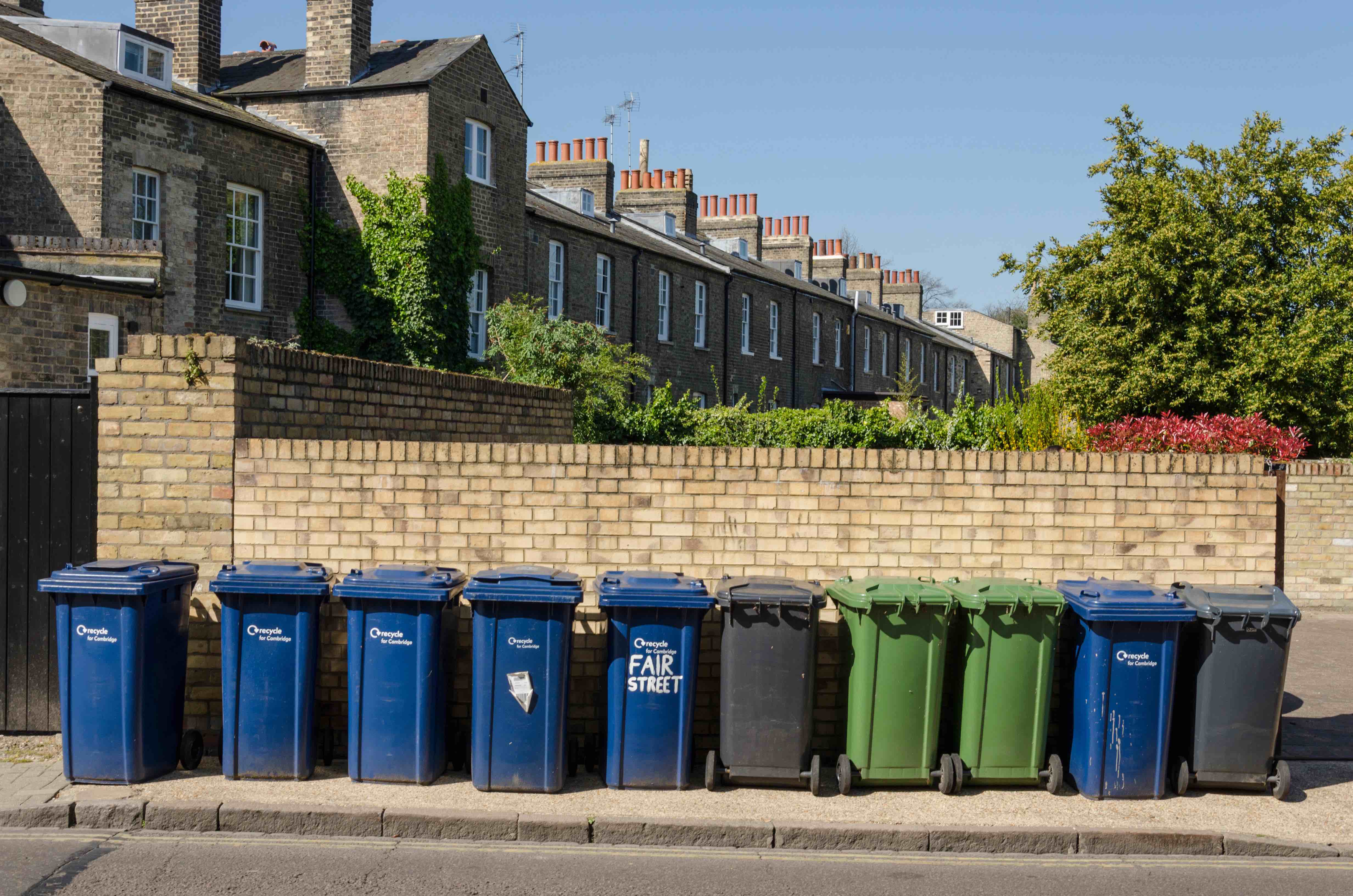 The invasion of the wheelie bins