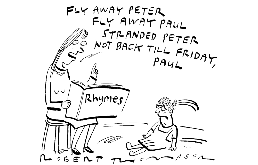 Fly away Peter, fly away Paul