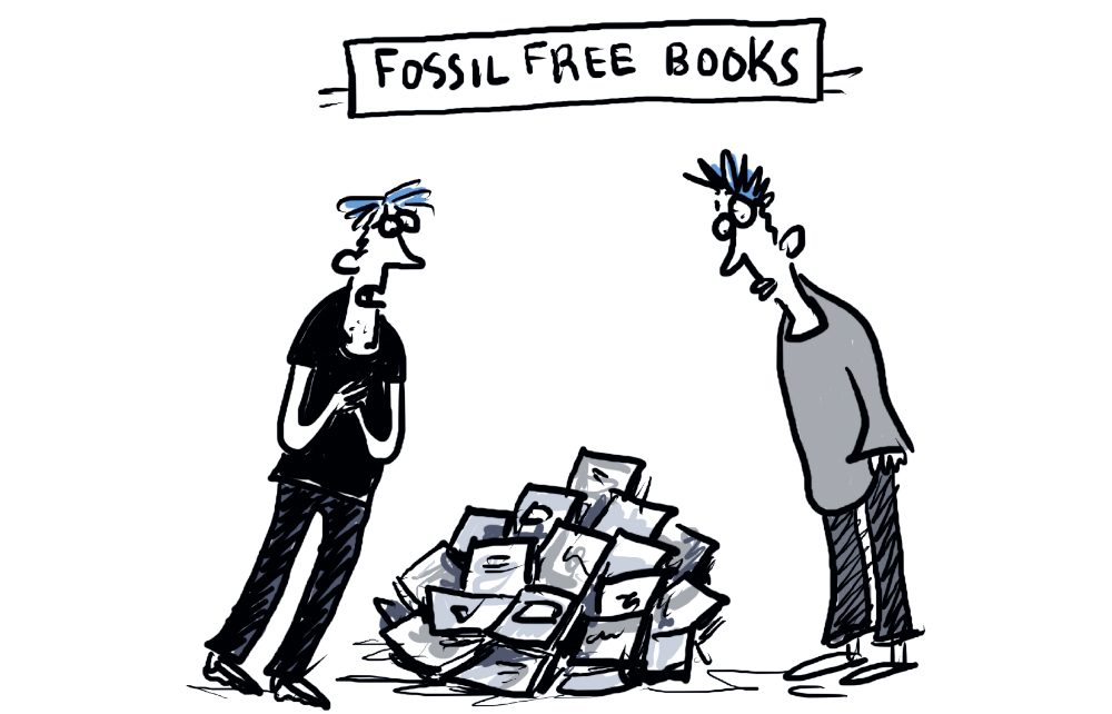 Fossil free books