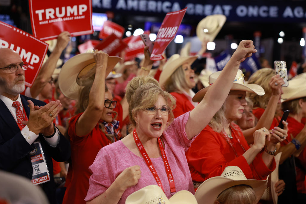 ‘I’m voting for the felon’: Republican National Convention in pictures