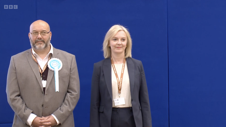 Watch: Liz Truss loses her seat