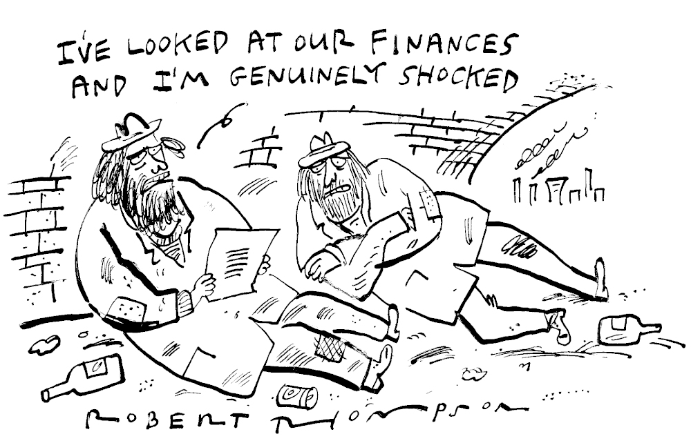 I’ve looked at our finances