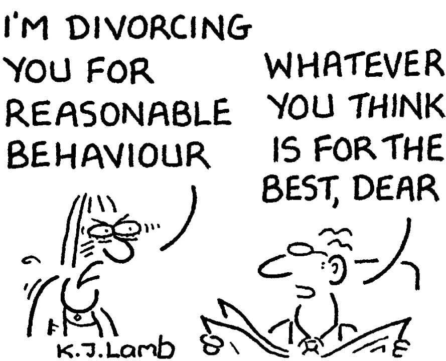 Divorcing you