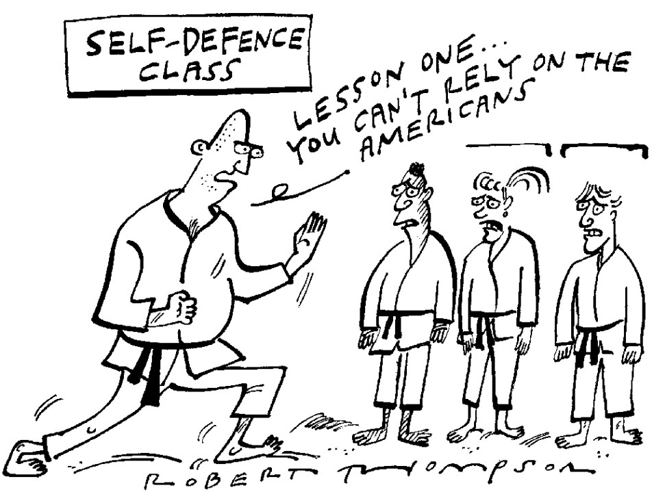 Self-defence class